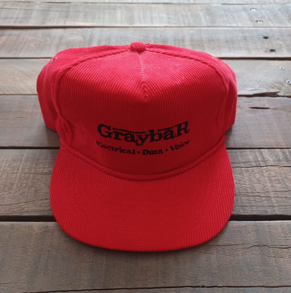 Vintage Graybar Corduroy Snapback